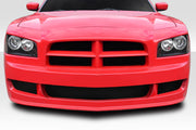 2006-2010 Dodge Charger Duraflex RK-S Body Kit - 4 Piece - Includes RK-S Front Bumper Cover (108780) VIP Side Skirts Rocker Panels (103331) VIP Rear Lip Under Spoiler Air Dam (103330)
