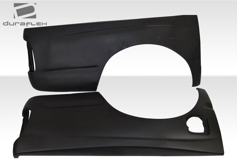 1995-2004 Toyota Tacoma Crew Cab Duraflex Off Road 4.5" Bulge Bedsides Rear Fenders - 2 Piece