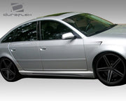 1998-2004 Audi A6 C5 Duraflex CT-R Body Kit - 4 Piece - Includes CT-R Front Bumper Cover (108958) CT-R Side Skirt Rocker Panels (108959) CT-R Rear Bumper Cover (108960)