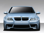 2006-2008 BMW 3 Series E90 4dr Duraflex 1M Look Body Kit - 4 Piece - Includes 1M Look Front Bumper Cover (109018) M3 Look Side Skirts Rocker Panels (106078) M3 Look Rear Bumper Cover (106079)