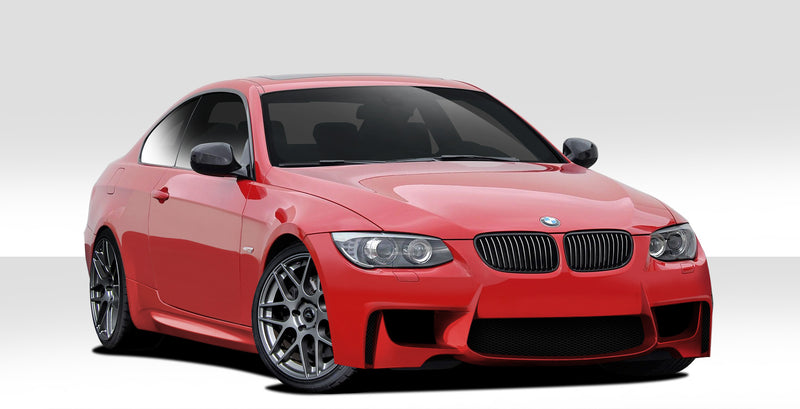 2011-2013 BMW 3 Series E92 2dr E93 Convertible Duraflex 1M Look Body Kit - 4 Piece - Includes 1M Look Front Bumper Cover (109017) M3 Look Side Skirts Rocker Panels (106899) M3 Look Rear Bumper Cover (106900)