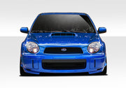 2002-2003 Subaru Impreza WRX STI 4DR Duraflex STI Look Body Kit - 4 Piece - Includes STI Look Front Bumper Cover (109047) C-Speed Rear Lip Under Spoiler Air Dam (100390) STI Look Side Skirts Rocker Panels (103187)