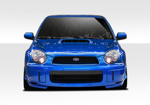 2002-2003 Subaru Impreza WRX STI 4DR Duraflex STI Look Body Kit - 4 Piece - Includes STI Look Front Bumper Cover (109047) C-Speed Rear Lip Under Spoiler Air Dam (100390) STI Look Side Skirts Rocker Panels (103187)
