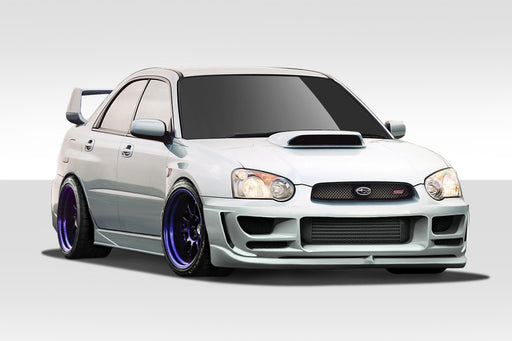 2004-2005 Subaru Impreza Duraflex Harmon Body Kit - 4 Piece - Includes Harmon Front Bumper Cover (109026) Z-Speed Side Skirts Rocker Panels (104167) Z-Speed Rear Bumper Cover (104168)