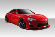 2013-2016 Scion FR-S Duraflex GT500 Body Kit - 4 Piece - Includes GT500 Wide Body Front Lip Under Spoiler Under Air Dam (109028) GT500 Wide Body Side Splitters (109032) GT500 Wide Body Rear Diffuser (109031)