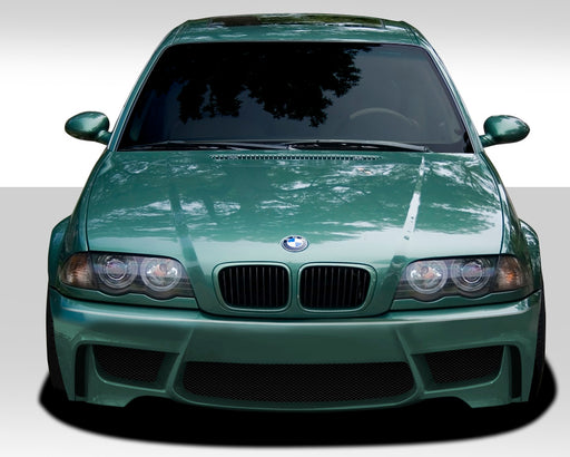 1999-2006 BMW 3 Series E46 Duraflex 1M Look Body Kit - 4 Piece - Includes 1M Look Front Bumper Cover (109313) R-1 Side Skirt Rocker Panels (102451) M3 Look Rear Bumper Cover (108623)