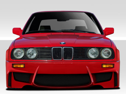 1984-1991 BMW 3 Series E30 Duraflex 1M Look Body Kit - 4 Piece - Includes 1M Look Front Bumper Cover (109319) M-Tech Side Skirt Rocker Panels (105046) M-Tech Rear Bumper Cover (105324)