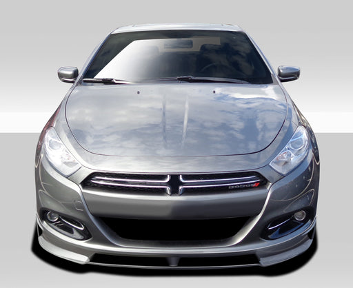 2013-2016 Dodge Dart Duraflex Racer Body Kit (dual exhaust) - 4 Piece - Includes Racer Front Lip Under Spoiler Air Dam (109329) Racer Rear Lip Under Spoiler Air Dam (109331) Racer Side Skirt Rocker Panels (109332)
