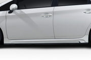 2010-2015 Toyota Prius Duraflex TK-R Side Skirt Rocker Panels - 2 Piece