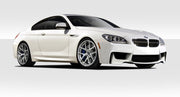 2011-2019 BMW 6 Series F12 F13 Duraflex 1M Look Body Kit - 4 Piece - Includes 1M Look Front Bumper Cover (109310) M Sport Look Side Skirt Rocker Panels (109293) M Sport Rear Bumper Cover (109294)