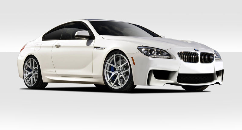 2011-2019 BMW 6 Series F12 F13 Duraflex 1M Look Body Kit - 4 Piece - Includes 1M Look Front Bumper Cover (109310) M Sport Look Side Skirt Rocker Panels (109293) M Sport Rear Bumper Cover (109294)