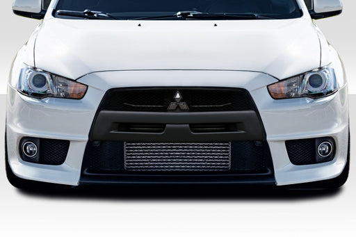 2008-2017 Mitsubishi Lancer Duraflex Evo X V2 Body Kit - 4 Piece - Includes Evo X V2 Front Bumper Cover (109320) Evo X Look Side Skirt Rocker Panels (106954) Evo X V2 Rear Bumper Cover (109321)