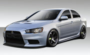 2008-2017 Mitsubishi Lancer Duraflex Evo X V3 Body Kit - 4 Piece - Includes Evo X V3 Front Bumper Cover (109413) Evo X V3 Side Skirt Rocker Panels (109414) Evo X V3 Rear Bumper Cover (109415)