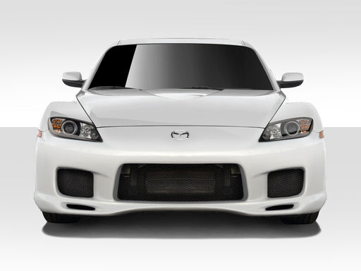 2004-2008 Mazda RX-8 Duraflex Type F Body Kit - 4 Piece - Includes Type F Front Bumper Cover (109484) Type F Side Skirt Rocker Panels (109485) K-1 Rear Bumper Cover (109488)