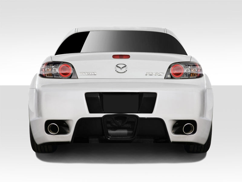 2004-2008 Mazda RX-8 Duraflex X-Sport Body Kit - 4 Piece - Includes X-Sport Front Bumper Cover (109489) Type F Side Skirt Rocker Panels (109485) K-1 Rear Bumper Cover (109488)