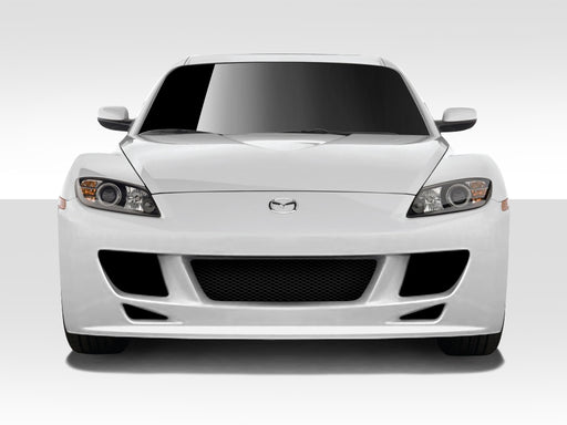 2004-2008 Mazda RX-8 Duraflex X-Sport Body Kit - 4 Piece - Includes X-Sport Front Bumper Cover (109489) Type F Side Skirt Rocker Panels (109485) K-1 Rear Bumper Cover (109488)