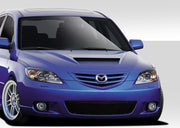 2004-2009 Mazda 3 hb M-Speed Hood - 1 Piece