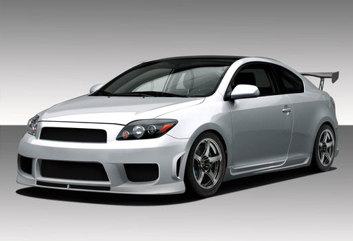 2005-2010 Scion tC Duraflex Drifter 2 Body Kit - 4 Piece - Includes Drifter 2 Front Bumper Cover (100666) KR-S Side Skirt Rocker Panels (103158) KR-S Rear Bumper Cover (103159)