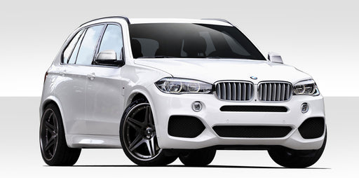 2014-2018 BMW X5 F15 Duraflex M Sport Look Body Kit - 4 Piece - Includes M Sport Look Front Bumper Cover (109546) M Sport Look Side Skirt Rocker Panels (109547) M Sport Look Rear Bumper Cover (109548)
