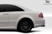 2003-2009 Mercedes CLK W209 Duraflex Black Series Look Wide Body Rear Fender Flares - 2 Piece