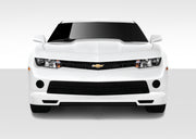 2014-2015 Chevrolet Camaro V8 Duraflex Racer Body Kit - 4 Piece - Includes Racer Front Lip Under Air Dam Spoiler (109696) Racer Side Skirt Rocker Panels (105983) Racer Rear Lip Under Air Dam Spoiler (109649)