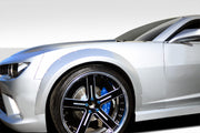 2010-2015 Chevrolet Camaro Duraflex GT Concept Wide Body Kit - 4 Piece - Includes Wide Body GT Concept Front Fender Flares (109799) Wide Body GT Concept Rear Fender Flares (109800)