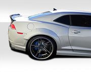 2010-2015 Chevrolet Camaro Duraflex GT Concept Wide Body Kit - 4 Piece - Includes Wide Body GT Concept Front Fender Flares (109799) Wide Body GT Concept Rear Fender Flares (109800)