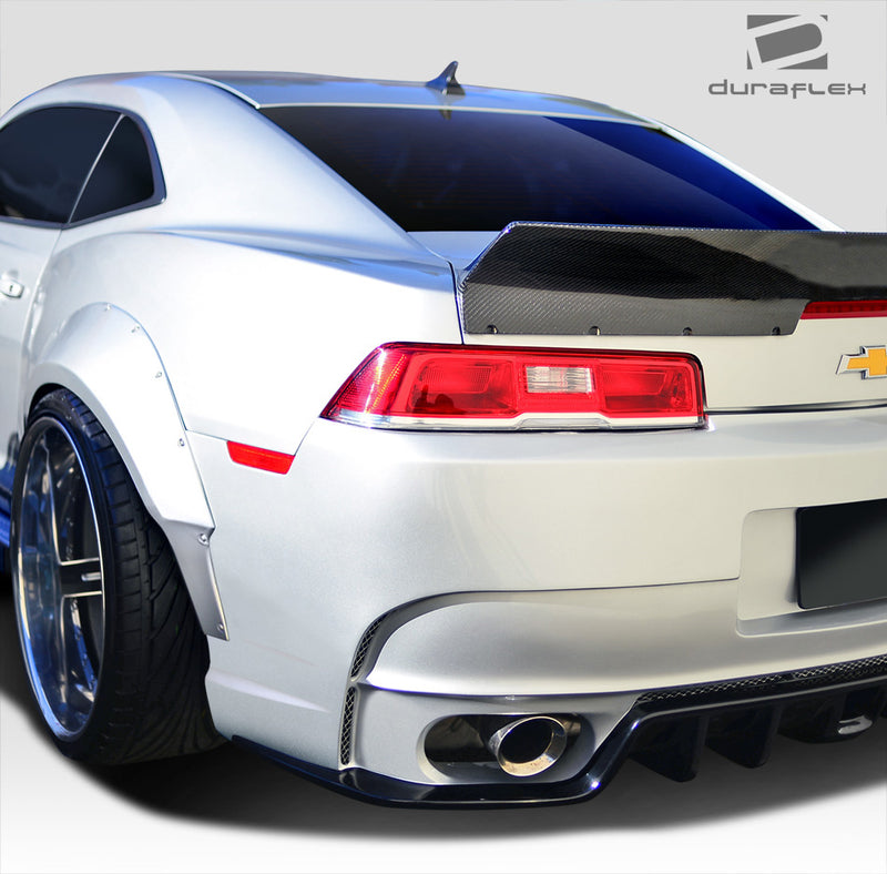 2010-2015 Chevrolet Camaro Duraflex Wide Body GT Concept Rear Fender Flares (+50mm) - 2 Piece