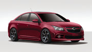 2011-2015 Chevrolet Cruze Duraflex Concept X Body Kit - 4 Piece - Includes Concept X Front Bumper Cover (109720) Concept X Side Skirt Rocker Panels (109721) Concept X Rear Bumper Cover (109722)