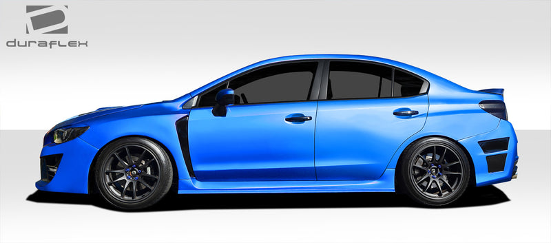 2015-2021 Subaru WRX Duraflex NBR Concept Body Kit - 4 Piece - Includes NBR Concept Front Bumper Cover (109821) NBR Concept Side Skirt Rocker Panels (109822) NBR Concept Rear Bumper Cover (109823)