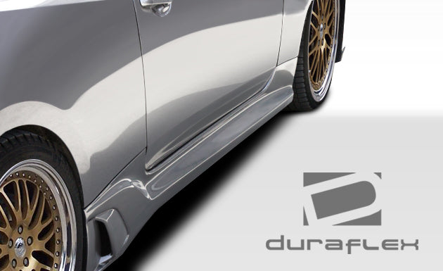 2010-2012 Hyundai Genesis Coupe 2DR Duraflex TP-R Body Kit - 6 Piece - Includes TP-R Front Bumper Cover (107749) TP-R Side Skirts Rocker Panels (107750) TP-R Rear Lip Under Spoiler Air Dam Add On Bumper Spat Extensions (107751)