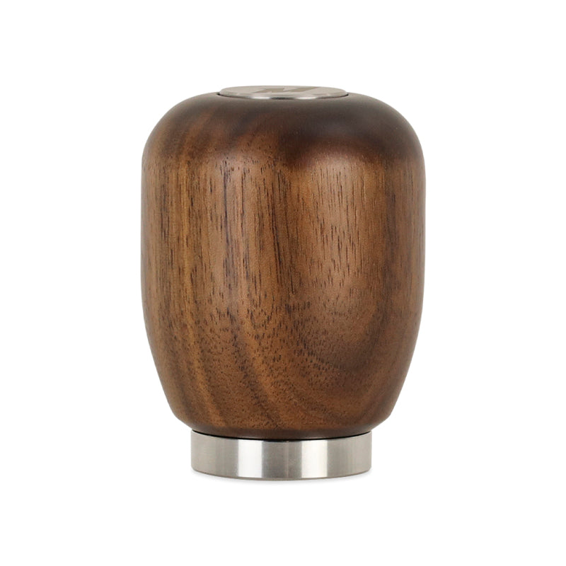 Pommeau de levier de vitesse Mishimoto Short Steel Core en bois - Noyer