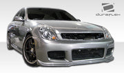 2003-2004 Infiniti G Sedan G35 4DR Duraflex GT Competition Body Kit - 4 Piece - Includes GT Competition Front Bumper Cover (100470) GT Competition Rear Lip Under Spoiler Air Dam (100471) GT Competition Side Skirts Rocker Panels (100472)