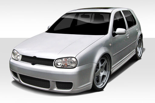 1999-2005 Volkswagen Golf GTI 4DR Duraflex R32 Body Kit - 4 Piece - Includes R32 Front Bumper Cover (102181) R32 Rear Bumper Cover (102182) R32 Side Skirts Rocker Panels (102183)