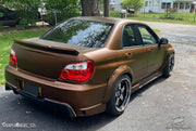2004-2005 Subaru Impreza WRX 4DR Duraflex I-Spec Body Kit - 4 Piece - Includes I-Spec Front Bumper Cover (103311) I-Spec Rear Bumper Cover (103310) I-Spec Side Skirts Rocker Panels (103291)