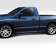 2002-2008 Dodge Ram Standard Cab Duraflex BT-1 Side Skirt Rocker Panels - 4 Piece