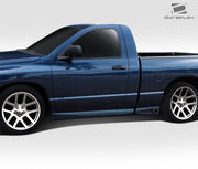2002-2008 Dodge Ram Standard Cab Duraflex BT-1 Side Skirt Rocker Panels - 4 Piece