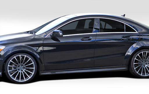 2014-2015 Mercedes CLA Class Duraflex Black Series Look Wide Body Side Skirt Rocker Panels -2 Piece