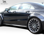 2014-2015 Mercedes CLA Class Duraflex Black Series Look Wide Body Side Skirt Rocker Panels -2 Piece