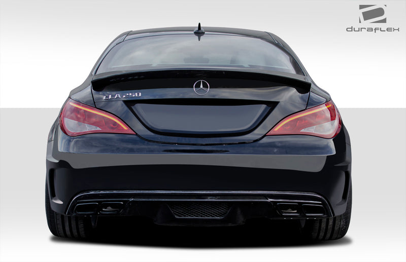 2014-2015 Mercedes CLA Class Duraflex Black Series Look Wide Body Rear Bumper Cover - 1 Piece