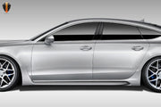 2012-2018 Audi A7 C7 Eros Version 1 Side Skirt Rocker Panels - 2 Piece