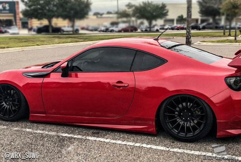 2013-2020 Scion FR-S Toyota 86 Subaru BRZ Duraflex Modellista Look Side Skirt Rocker Panels - 2 Piece