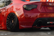 2013-2020 Scion FR-S Toyota 86 Subaru BRZ Duraflex Modellista Look Rear Add Ons Spat Extensions - 2 Piece