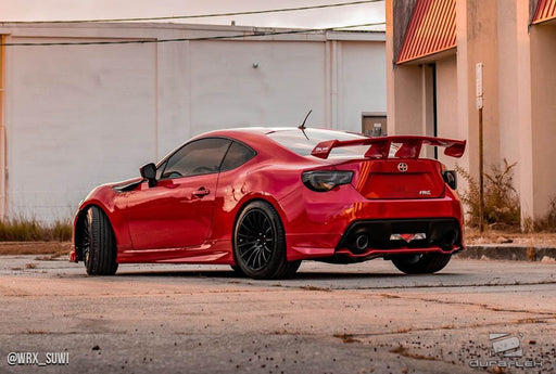 2013-2016 Scion FR-S  Duraflex Modellista Look Body Kit - 7 Piece - Includes Modellista Look Front Lip Under Air Dam Spoiler (112203) Modellista Look Side Skirt Rocker Panels (112204) Modellista Look Rear Add Ons Spat Extensions (112205)