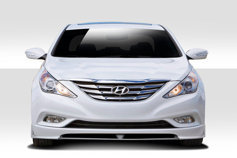 2011-2013 Hyundai Sonata Duraflex Racer Body Kit - 4 Piece - Includes Racer Front Lip Under Air Dam Spoiler (112241) Racer Side Skirt Rocker Panels (112242) Racer Rear Lip Under Air Dam Spoiler (112243)