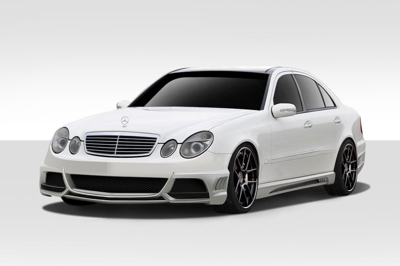 2003-2006 Mercedes E Class W211 4DR Duraflex W-1 Body Kit - 4 Piece - Includes W-1 Front Bumper Cover (108814) W-1 Side Skirt Rocker Panels (112235) W-1 Rear Bumper Cover (112234)