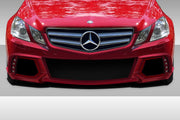 2010-2013 Mercedes E Class C207 2DR A207 Convertible Eros Version 3 Front Bumper Cover - 1 Piece