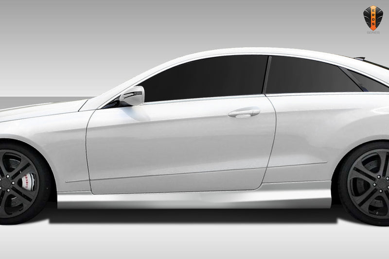 2010-2016 Mercedes E Class C207 2DR A207 Convertible Eros Version 3 Side Skirt Rocker Panels - 2 Piece