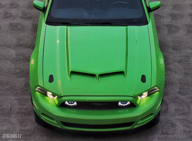 2013-2014 Ford Mustang / 2010-2014 Mustang GT500 Duraflex CVX Version 2 Hood - 1 Piece
