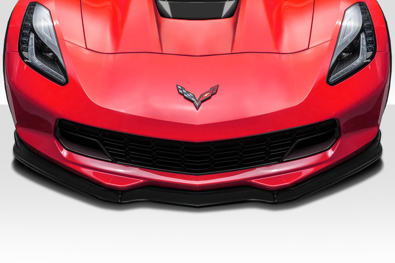 2014-2019 Chevrolet Corvette C7 Duraflex GT Concept Front Lip Under Air Dam Spoiler - 1 Piece